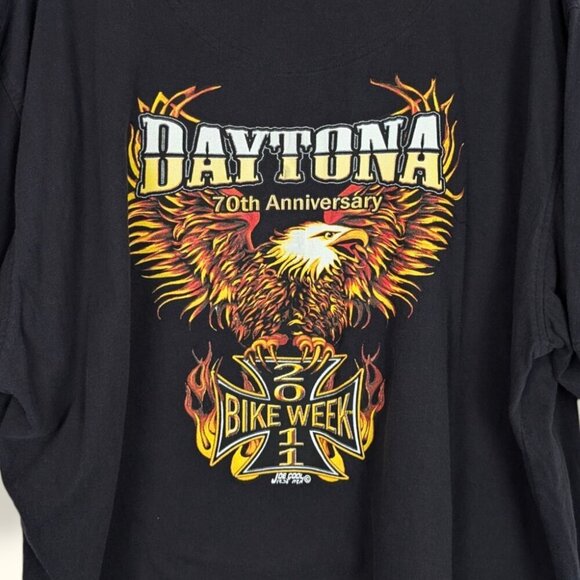 Daytona 2011 Bike Week 70th Anniversary Tee - Picture 4 of 6